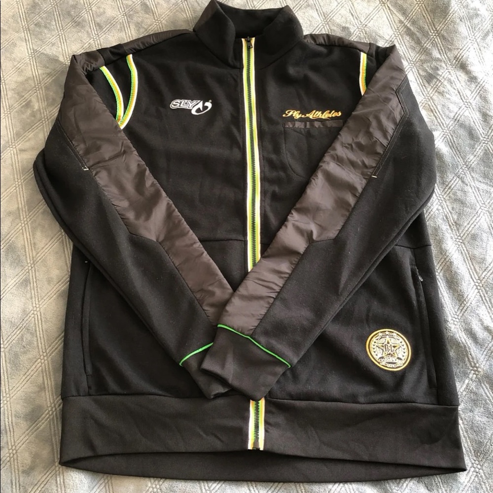 mens sly paintball zip up jacket size M